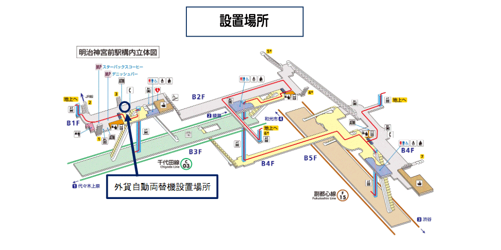 外為どっとコム インタビュー 訪日外国人増加と東京五輪に向けたインバウンド需要のさらなる高まりを見据え 東京メトロとしては初となる外貨自動両替機を東京メトロ千代田線 明治神宮前駅に設置 グッドウェイ 金融 It業界 フィンテック情報ポータルサイト